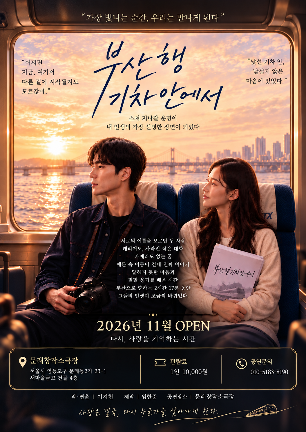 부산행 기차 안에서 포스터
